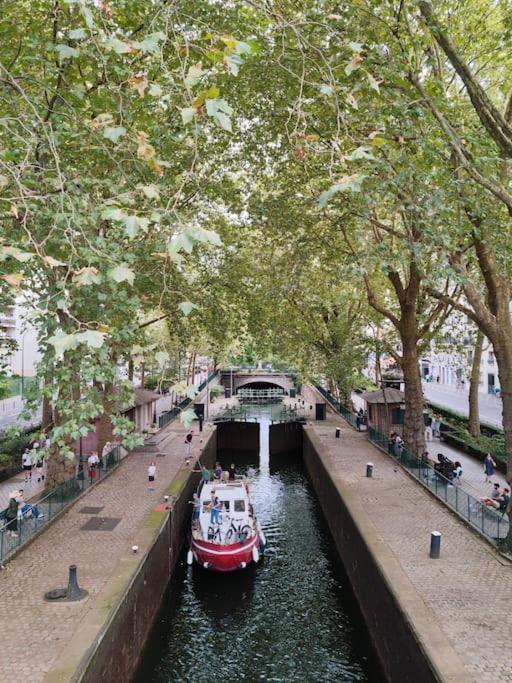 Studio Moderno Al Centro Di Parigi - Republique Екстериор снимка